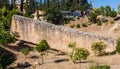 The largest stone in the world in Baalbeck (ancient Heliopolis) in Lebanon. Royalty Free Stock Photo