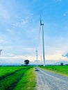 The largest windmill in Indonesia, especially the Bulukumba area