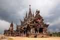 Largest wooden temple Sanctuary of Truth situated