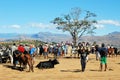 Largest cattle Zebu market in Madagascar