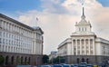 Largo building, architectural complex in Independence Square, includes headquarters of parliament,National Assembly of Bulgaria.