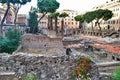 Largo di Torre Argentina Royalty Free Stock Photo