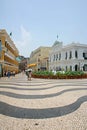 Largo do senado macau city architecture Royalty Free Stock Photo