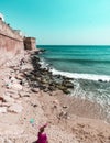 Largo Portavecchia, Monopoli - Historical center Royalty Free Stock Photo