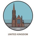 Largs. Cities and towns in United Kingdom Royalty Free Stock Photo