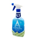 A Bottle of Astonish Mould & Mildew Blaster in a Recyclabel Bottle made of Plastic Royalty Free Stock Photo