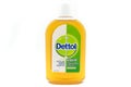 A plastic Recyclable Bottle Containing Dettol Royalty Free Stock Photo