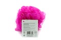 Superdrug Branded Body Puff Shower Sponge with Cardboard label which is Recyclable