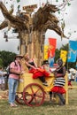 The Larmer Tree Festival, Tollard Royal, Wiltshire, UK Royalty Free Stock Photo