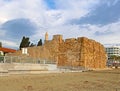 Larnaca Castle on Finikoudes boulevard in Larnaca, Cyprus Royalty Free Stock Photo