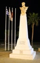 Bust of Cimon in Larnaca, Cyprus Royalty Free Stock Photo