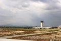 View of Larnaca airport in Lanaca, Cyprus