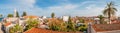 Larnaca. Cyprus. Panorama of old town Royalty Free Stock Photo