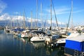 Larnaca port Royalty Free Stock Photo