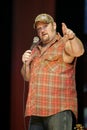 Larry The Cable Guy Performs