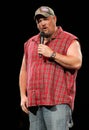 Larry the Cable Guy performs stand up Royalty Free Stock Photo