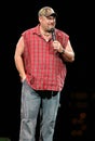 Larry the Cable Guy performs stand up Royalty Free Stock Photo