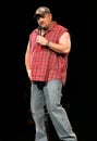 Larry the Cable Guy performs stand up Royalty Free Stock Photo