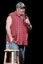 Larry the Cable Guy performs stand up Royalty Free Stock Photo