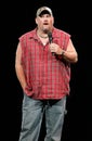 Larry the Cable Guy performs stand up Royalty Free Stock Photo