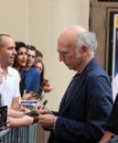 Larry David Signs A Playbill