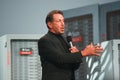 Larry Ellison makes speech at Oracle OpenWorld