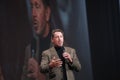Larry Ellison makes speech at Oracle OpenWorld Royalty Free Stock Photo