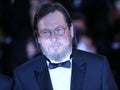 Lars von Trier attends the screening Royalty Free Stock Photo