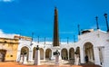 Las Bovedas obelisk in Casco Viejo, Panama Royalty Free Stock Photo