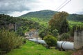 Hydro power of Las Buitreras in El Colmenar, Malaga province, Spain Royalty Free Stock Photo