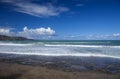 Las Canteras after storm Royalty Free Stock Photo