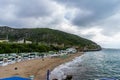 Las casetas del Garraf in Sitges, Barcelona, Catalonia.