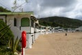 Las casetas del Garraf in Sitges, Barcelona, Catalonia.