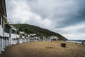 Las casetas del Garraf in Sitges, Barcelona, Catalonia.