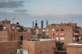 Las cuatro torres de Madrid.