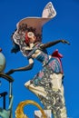 Las fallas fest figures in Valencia of spain