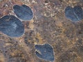 Las icnitas in the common mountains of aren, huesca, aragon, spain, europe