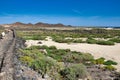 Las Lagunitas, Isla de Lobos Natural Park, Canary Islands, Spain Royalty Free Stock Photo