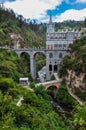 Las Lajas Church in South of Colombia