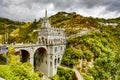 Las Lajas Sanctuary in Ipiales was built in the 18th century