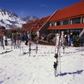 Las LeÃÂ±as ski resort, Argentina Royalty Free Stock Photo