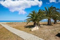 Las Marinas beach in Denia at alicante spain