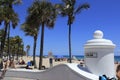 Las Olas Beach Entrance Royalty Free Stock Photo