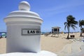 Las Olas Beach Sign Royalty Free Stock Photo