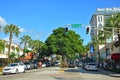 Las Olas Boulevard, Fort Lauderdale, Florida Royalty Free Stock Photo