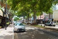 Las Olas Boulevard at Fort Lauderdale in Florida Royalty Free Stock Photo