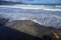 Las Canteras after storm Royalty Free Stock Photo