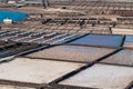 Las Salinas de Janubio, in Lanzarote, Canary Islands, Spain