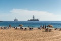 Las Teresitas beach, Tenerife, Canary Islands, Spain Royalty Free Stock Photo