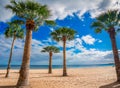 Las Teresitas, Tenerife,Spain: Las Teresitas beach and San Andres village,Canary Royalty Free Stock Photo
